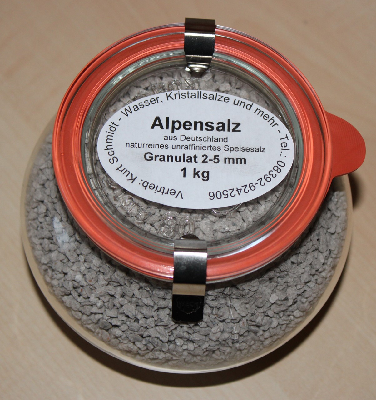 Bild von Bergkernsalz Granulat 1000 g